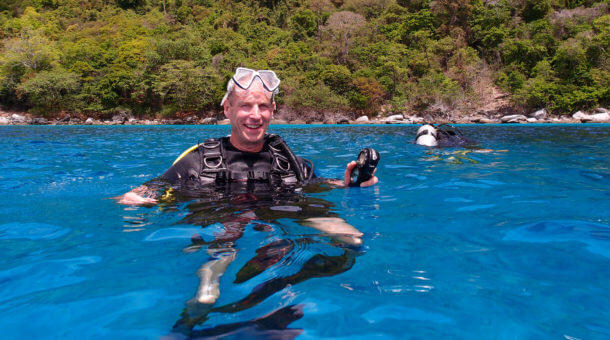 Diving at Racha Noi