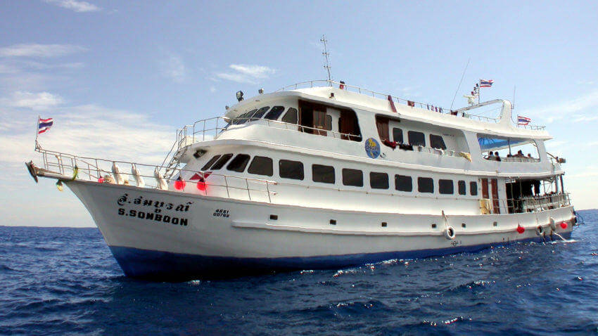 South Siam Similan Islands Dive Boat