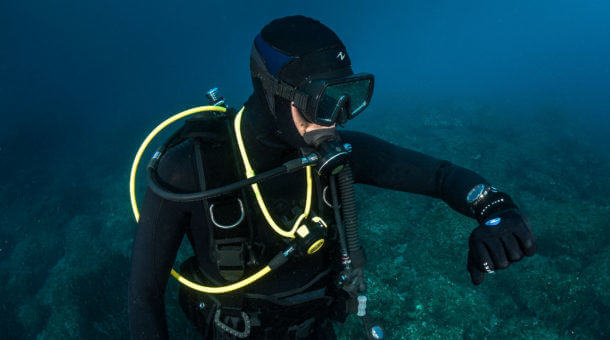 Diver with Computer