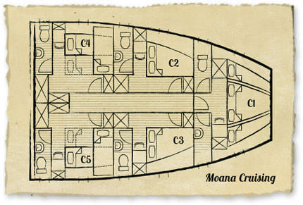 Moana Liveaboard Deck Plan