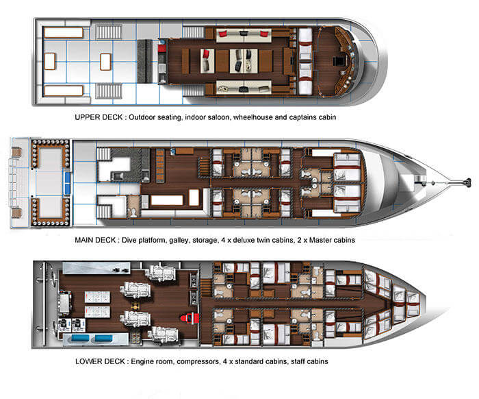 Pawara Liveaboard Boat Plans