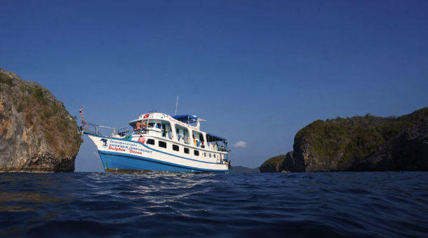 Dolphin Queen Liveaboard Boat in Burma