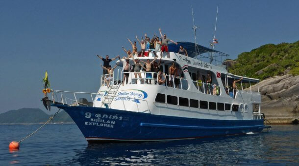 Budget Liveaboards - Sunrise Divers Phuket