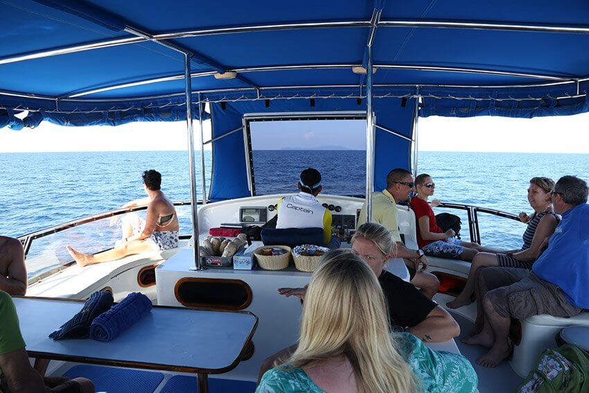 Sundancer Upper Deck Similan Islands