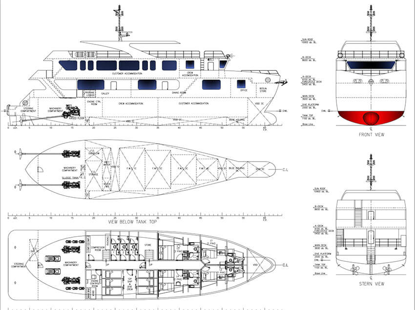 DiveRace X Layout Lower