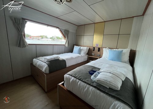 Sea View Deluxe Twin Cabin - Main Deck