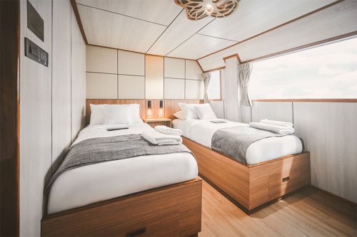 Sea View Deluxe Twin Cabin -  Main Deck
