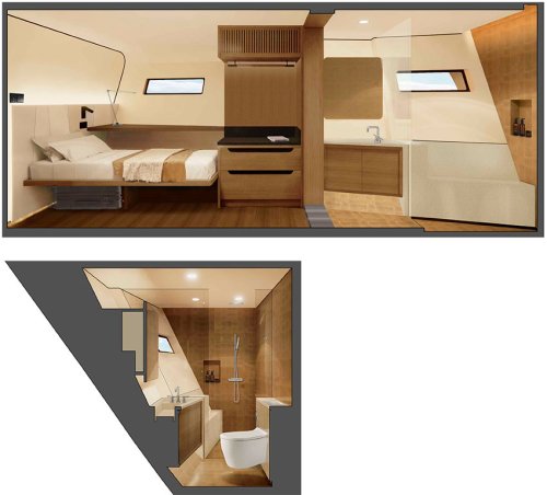 Deluxe Single Cabin - Lower Deck