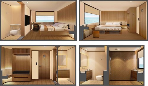 Deluxe Double/Twin Cabin - Main Deck