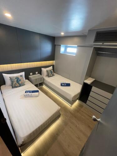 Standard Twin Cabin - Lower Deck