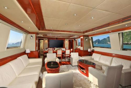 Falcon Superyacht Charter Phuket Aircon Salon