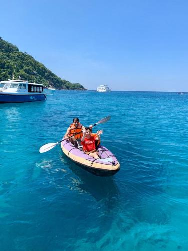 Canoeing at Racha Yai Island