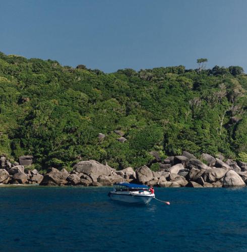 Speedboat at Similan Islands